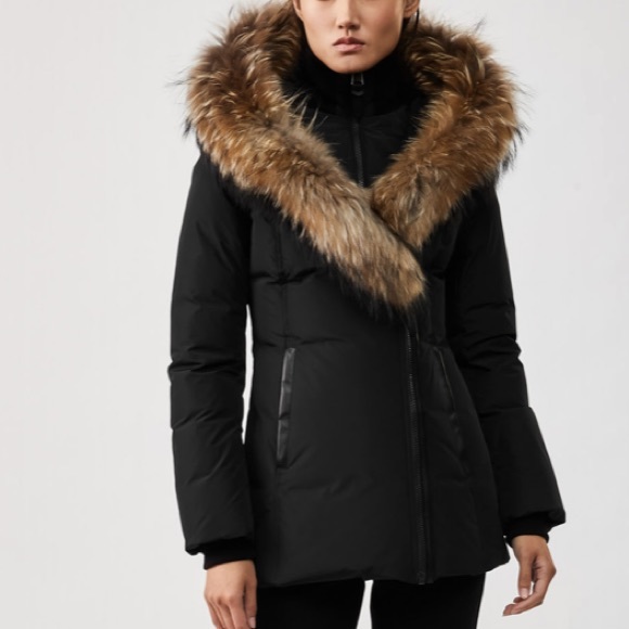 mackage fur hood